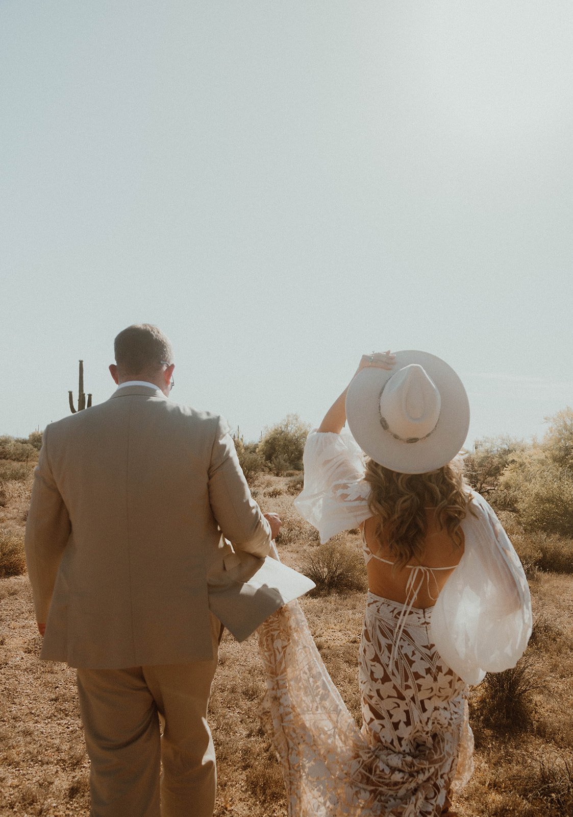 DESERT WEDDING IDEAS FOR A WESTERN DISCO WEDDING THEME