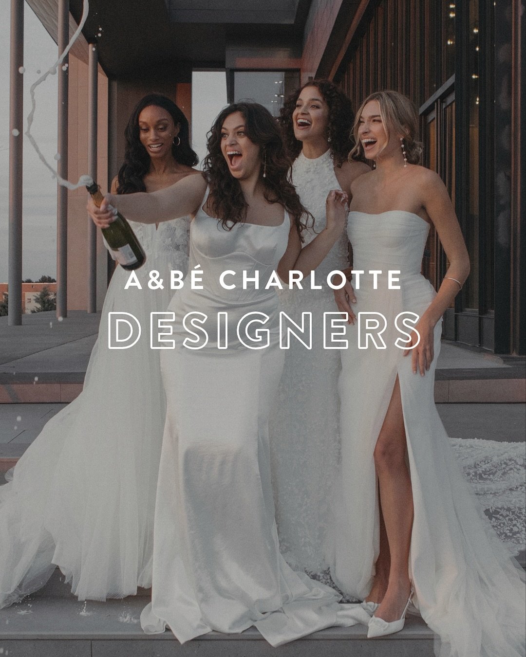 2 WEEKS, CHARLOTTE! we open june 12 &amp; opening weekend appointments are filling up! head online to schedule your spot to shop our lineup of modern bridal designers - now booking for summer. &hearts;

bridal shop, charlotte wedding, charlotte bride