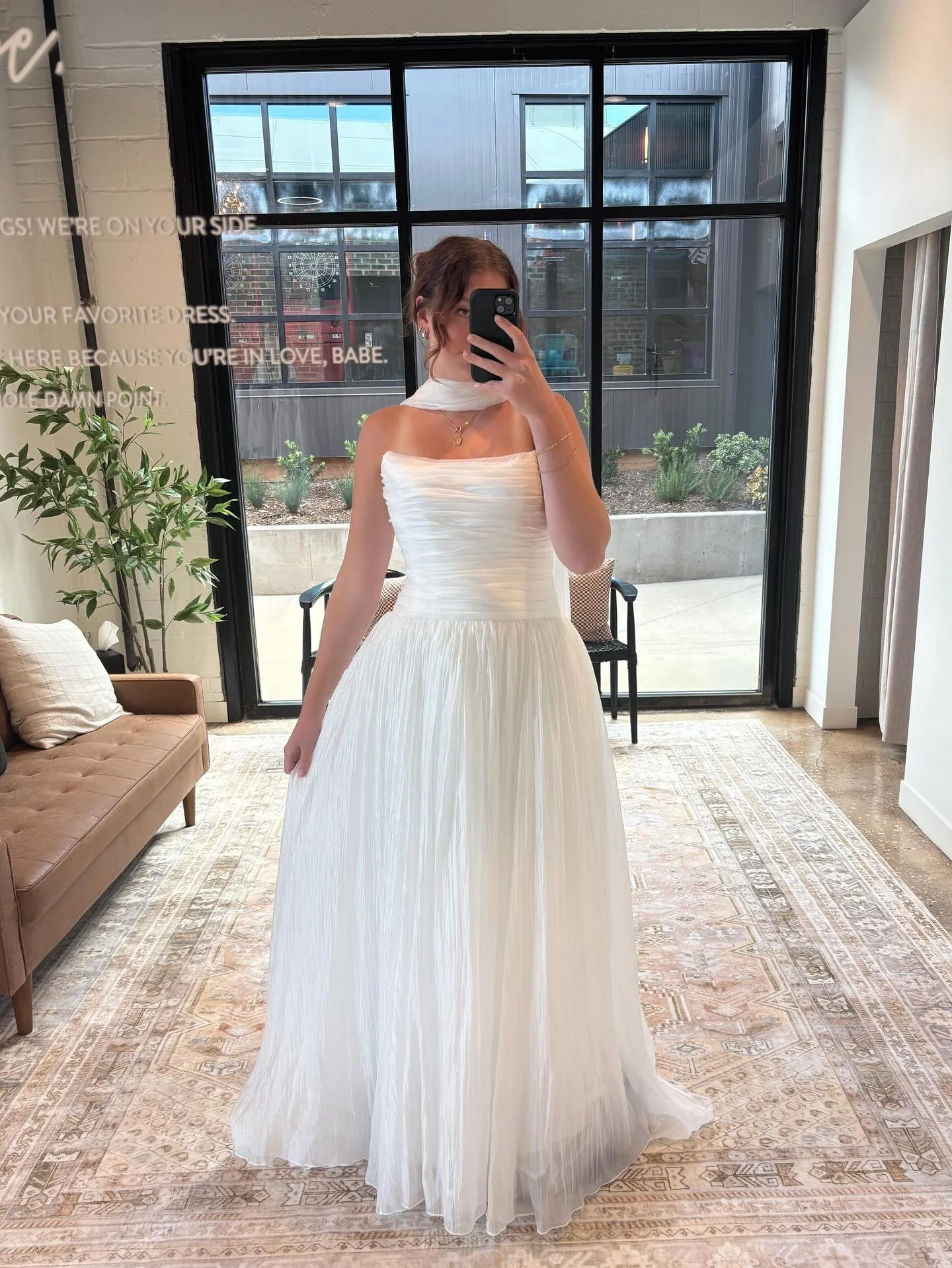 hey bride to be! 🤍✨your dream jenny yoo gown is waiting! grab 15% off your wedding dress before the month is over! don&rsquo;t be tardy to your own party! book now, babes! 

jenny yoo, bridal sale, wedding dress sale, dream dress, modern wedding gow