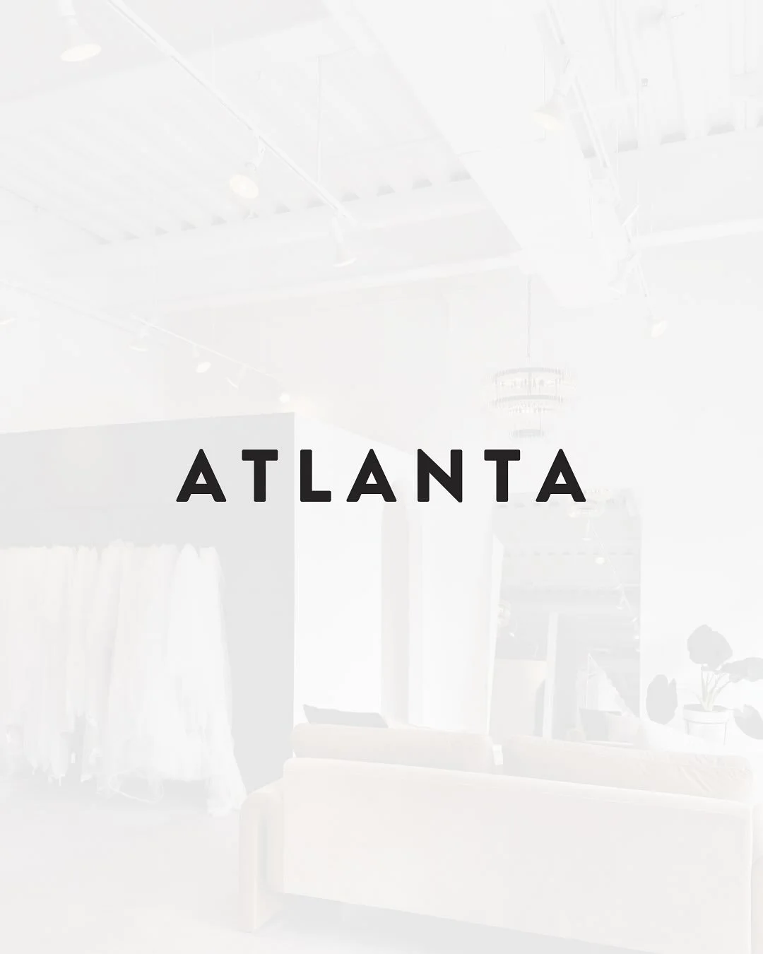 atlanta 2026 and 2027 brides, now is the perfect time to find your dream dress and we have just the space for you. ✨

with wedding dresses you&rsquo;ve been saving on your pinterest board to top designers in the industry, our atlanta shop is ready to