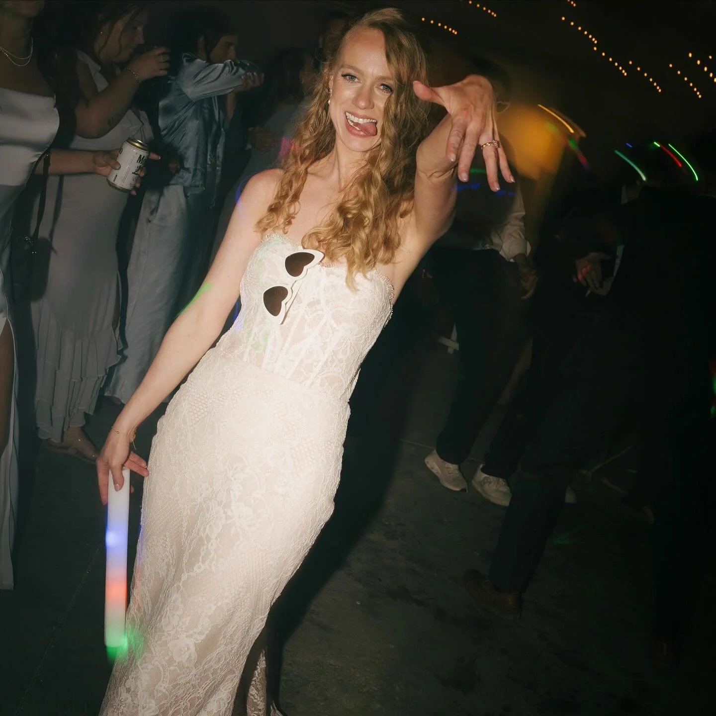 a colorado ranch overlooking the mountains, hues of blue &amp; &lsquo;winnie&rsquo; by @madewithlovebridal helped bring the perfect day together to tell #aandbabe gabby &amp; cameron&rsquo;s love story 🤍 they seriously are just too much fun &amp; we