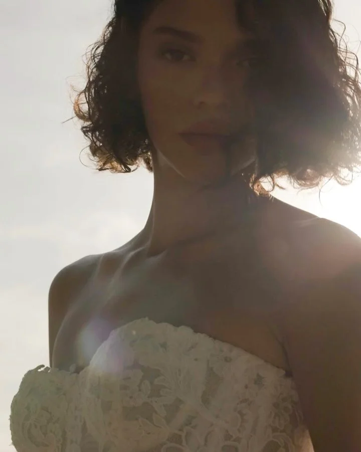 it&rsquo;s finally here! ✨ after months of anticipation, the devotion collection by @alenaleenabridal is now available at @aandbe_shops!

with skirts that have the ultimate twirl factor paired with fun &amp; flirty florals, these designs are all abou