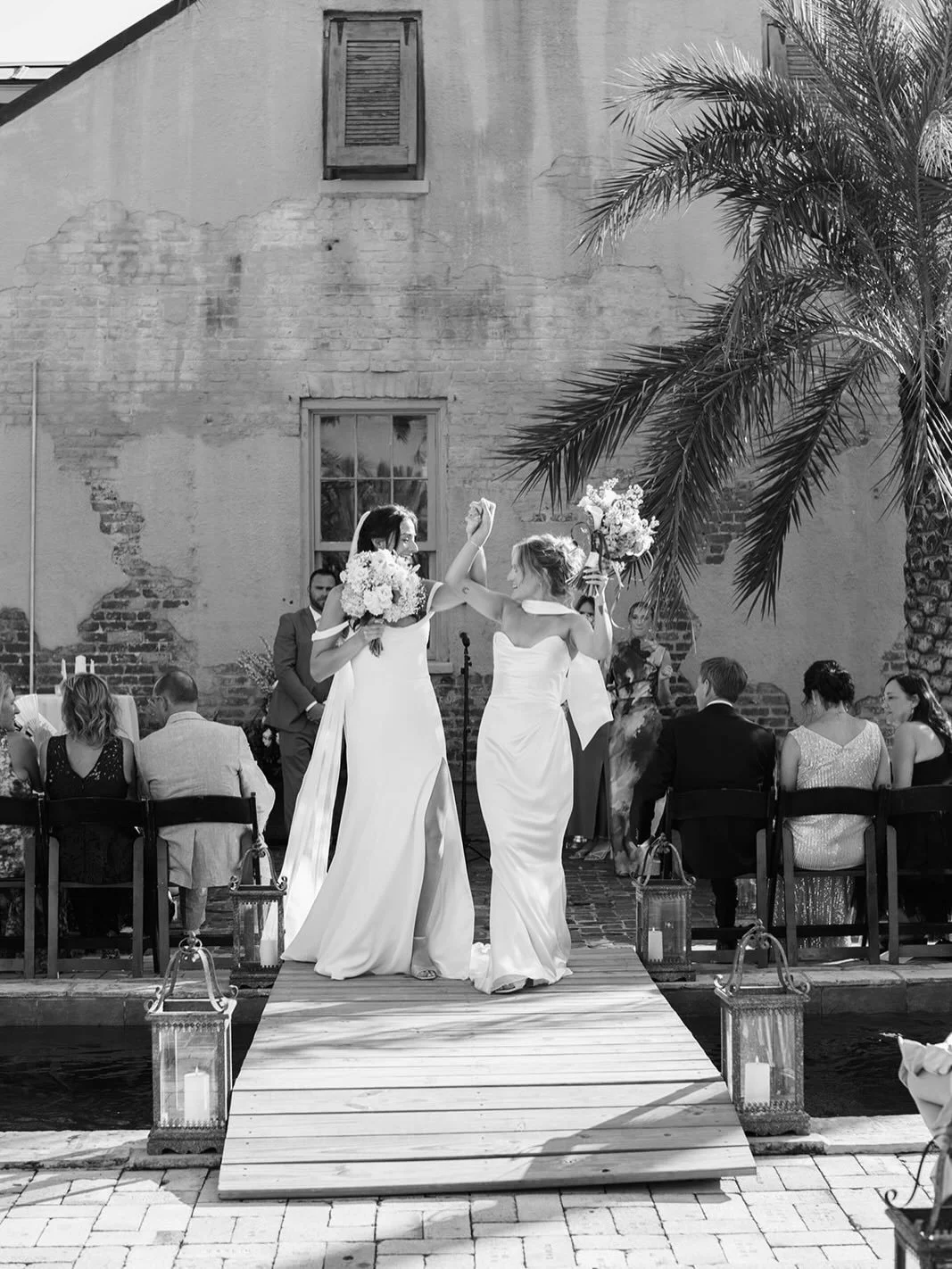 everyone take a moment to celebrate + congratulate #annabebrides delaney and melissa! 🥂

we can&rsquo;t get enough of these photos and our brides. featuring &lsquo;cecilia&rsquo; by @katherinetash and &lsquo;francesca&rsquo; by @jennyyoonyc.

&bull;