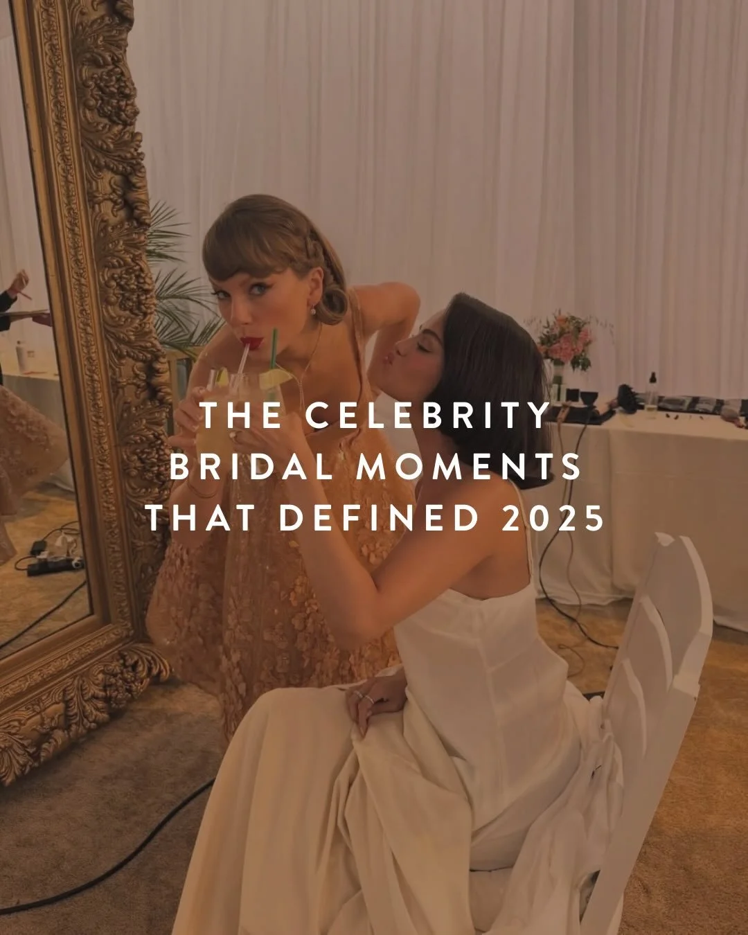 from @taylorswift saying yes to her own love story to our queen @charli_xcx saying &lsquo;i do&rsquo; in the brattiest way, 2025 was such an iconic year for all things bridal &amp; weddings! 🥂🤍

these are just a few of the super fun things that had