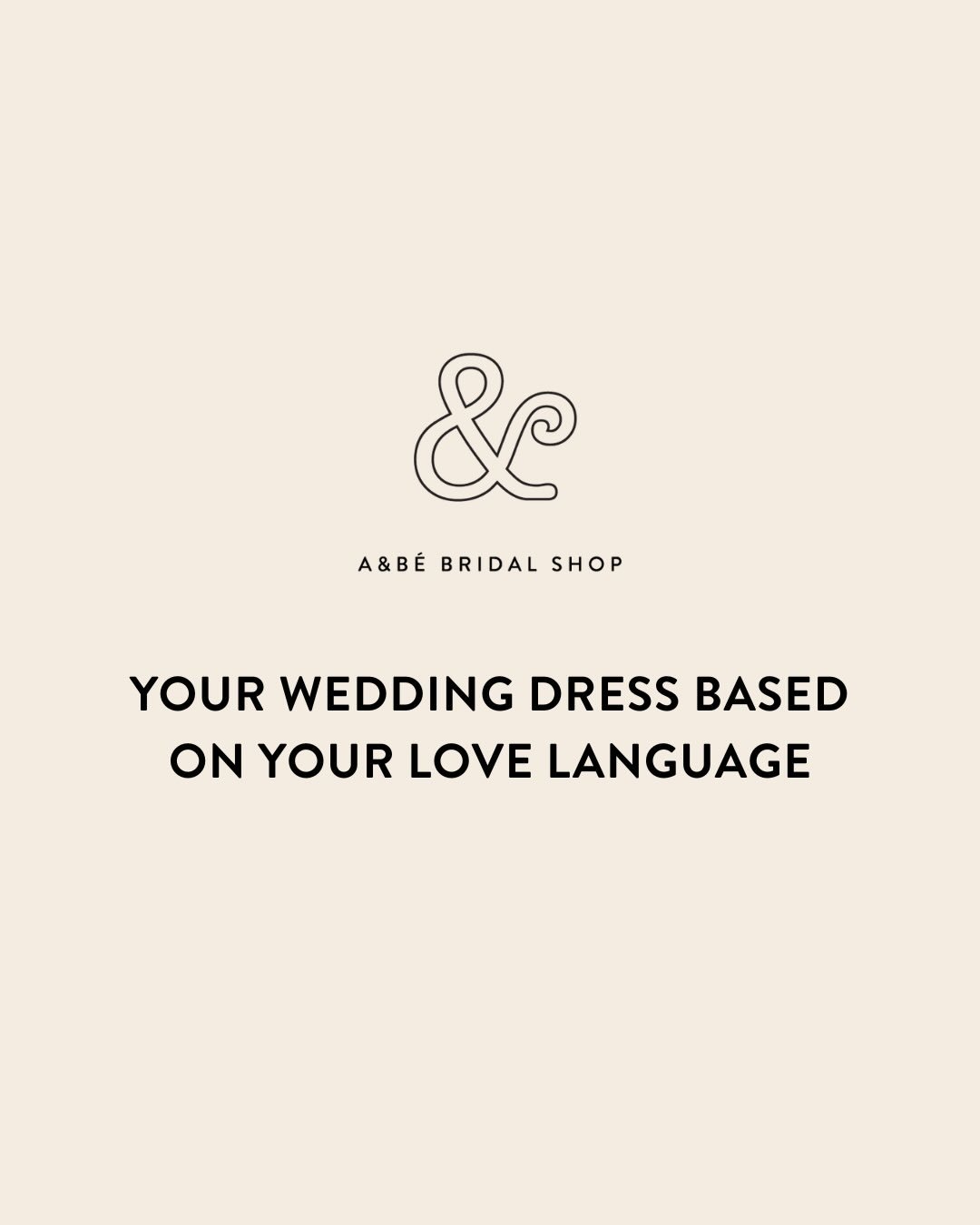 thoughts? ✨

tell us your love language &amp; if the dress matches up to it in the comments! 🫶🏼