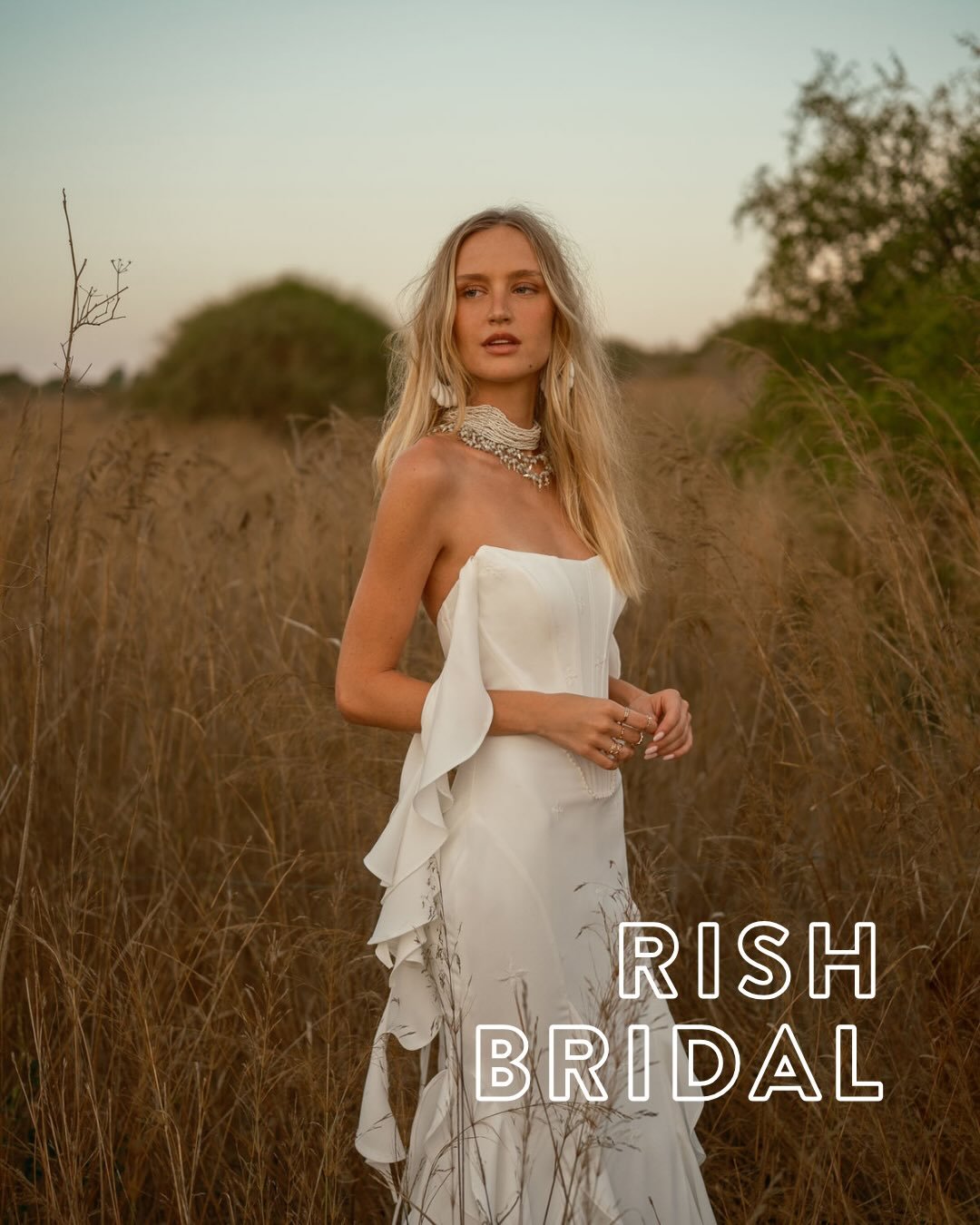 boho brides, say hello to @rish_bridal 🤍

with more than 10 years of design history, rish perfectly blends together vintage, boho &amp; glamorous elements to bring us the most unique wedding dresses. ✨

if you&rsquo;re dreaming of laces, floral appl
