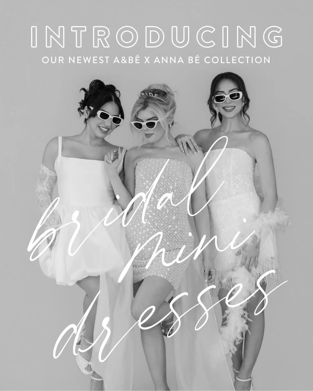 mini dresses, big moments. ✨

our new bridal mini dress collection featuring @alyssakristin_official , @bywatters, and @untamedpetals offers the perfect mix of fun &amp; stylish dresses for every moment in your wedding journey.

from structured corse