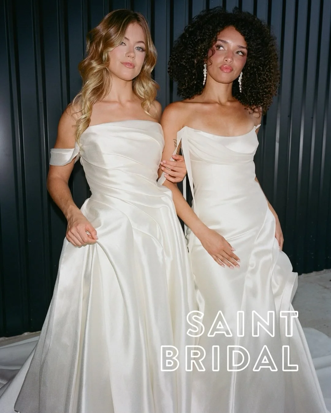 looking for a statement gown with elements of vintage &amp; editorial design? @saintbridal is your new best friend 🤩

inspired by a village-like district in paris, saint is made for the bride who is looking for a mix of fairytale romance &amp; that 