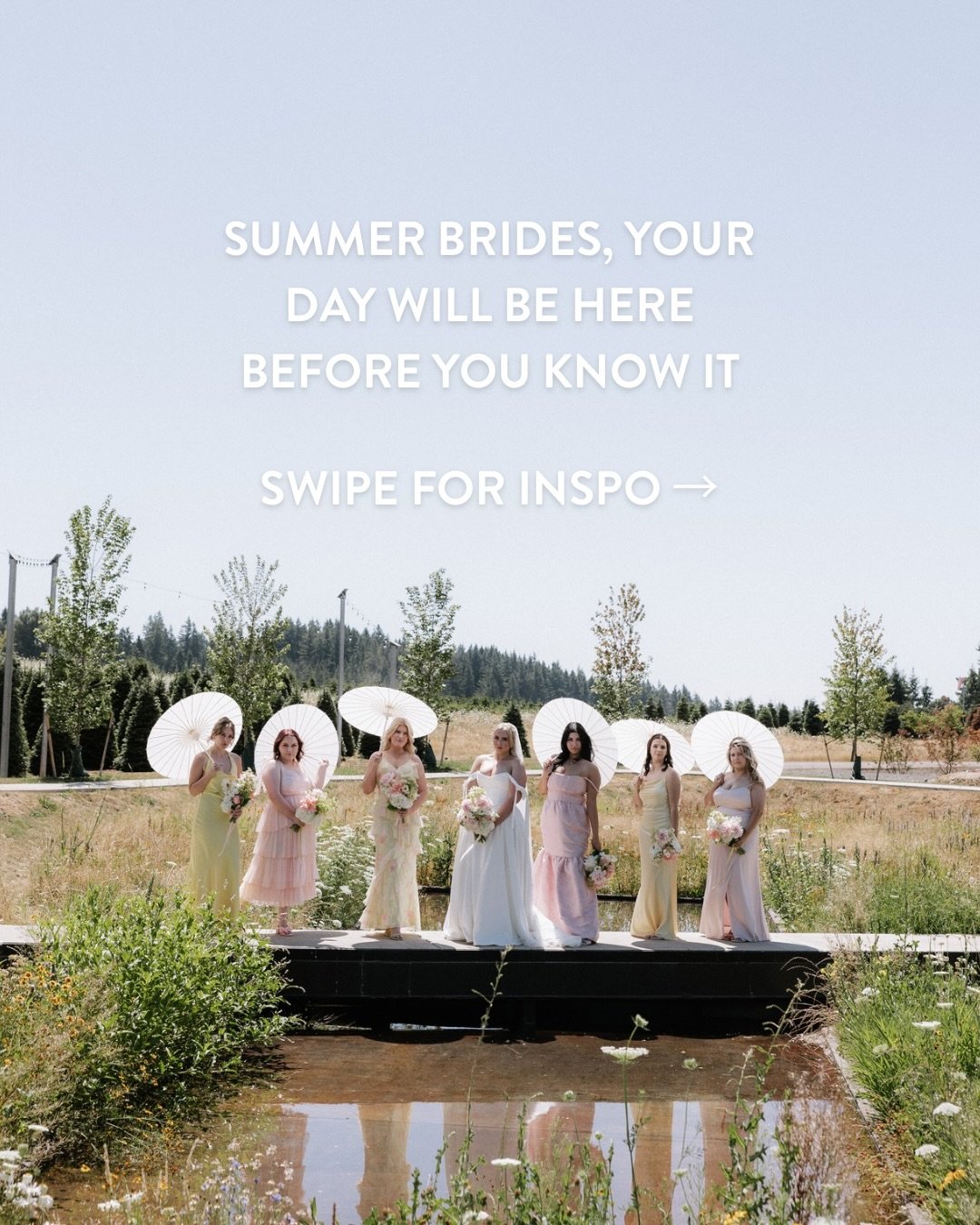 a&amp;b&eacute; real bride alexandria &amp; nathan in @taralatour 🤍 giving us all the colorful &amp; lively summer wedding inspo ✨

dress | custom by @taralatour via @aandbebridalshop #portland

photos | @rebekahsotoweddings 
venue | @redland_family