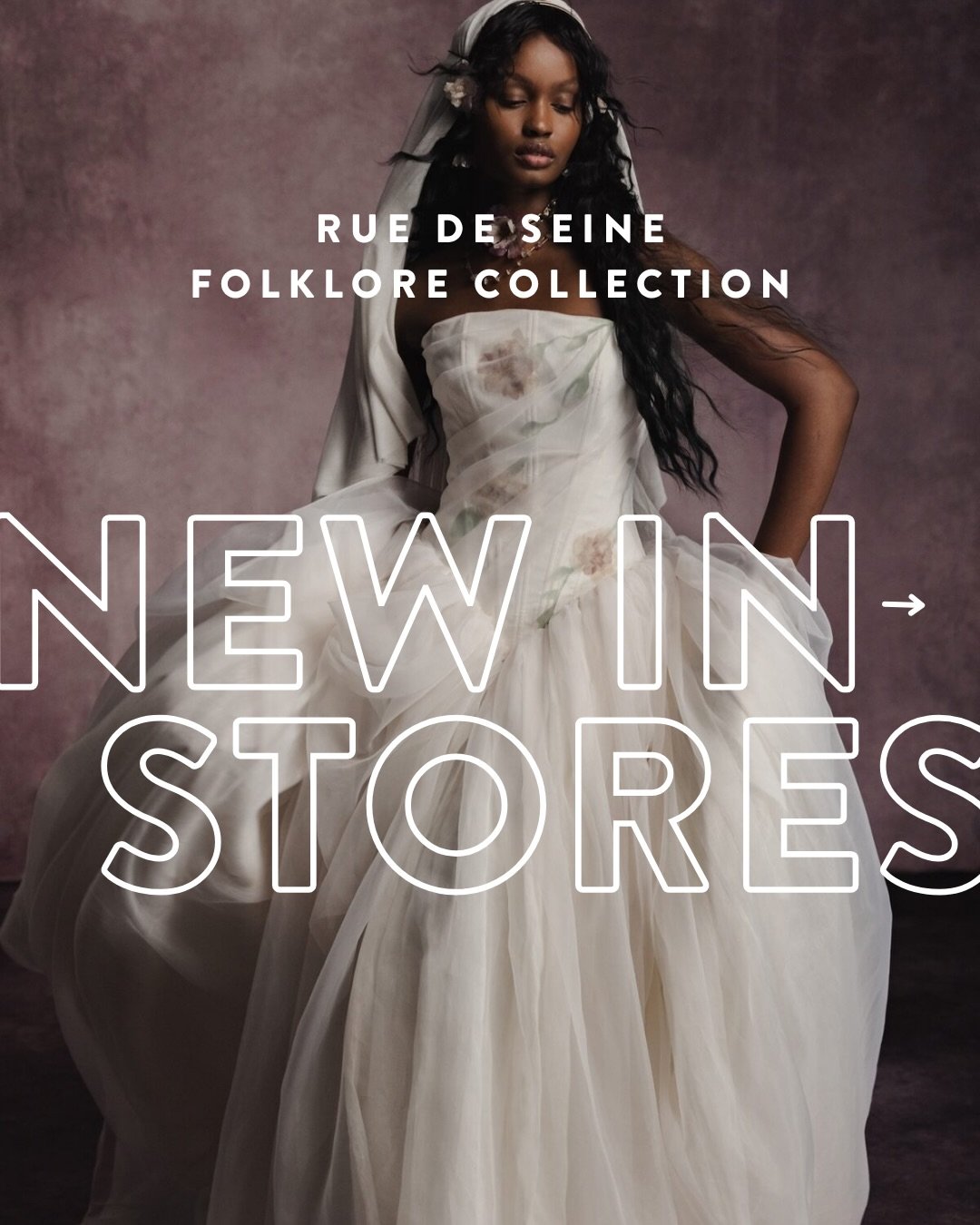 for the brides looking for something unique, ethereal &amp; beautifully made, you&rsquo;re going to fall in love with the @ruedeseinebridal new &lsquo;folklore&rsquo; collection 🤍🍃

every single gown is handcrafted with meticulous detail into the f