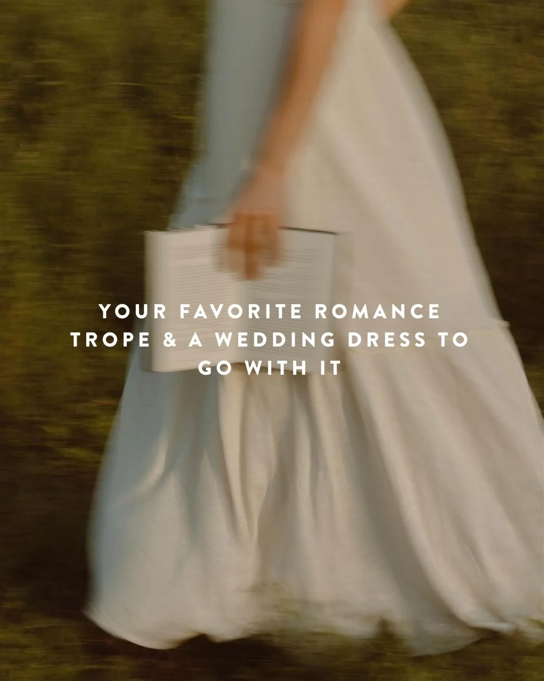 for the bride who loves a romance novel, this is the wedding dress we&rsquo;d give you based on your favorite trope 🤍

don&rsquo;t see yours? comment &amp; you might see it in part 2! ✨

#romance #weddingdress #books #bride #bridalinspo