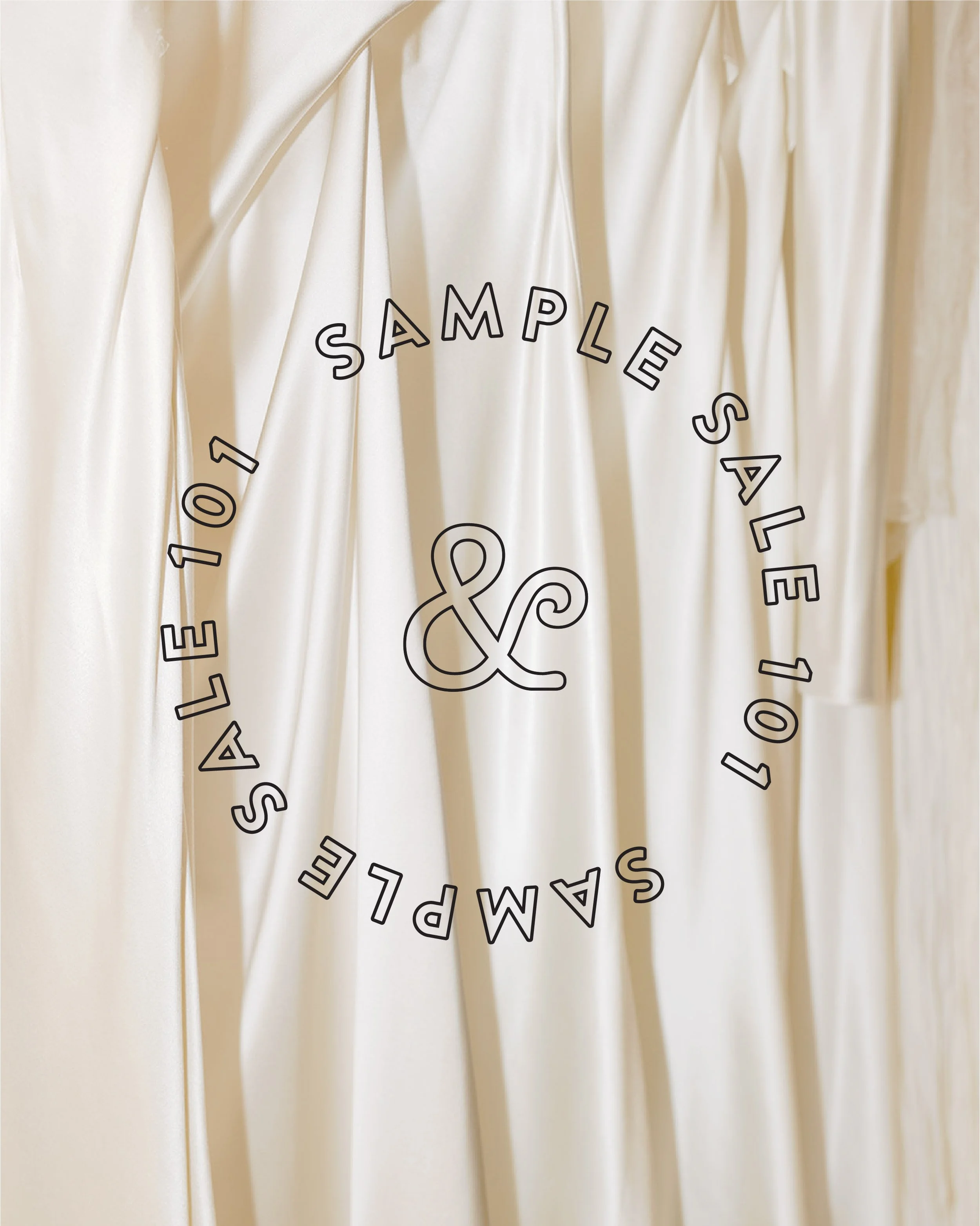 WEDDING DRESS SAMPLE SALE 101