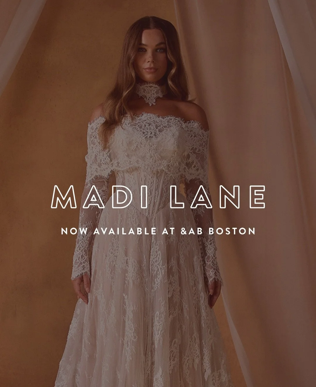 BOSTON BRIDES, great news! the iconic @madilanebridal is now available at &amp;AB boston 🤍 swipe to see the stunning styles that just landed in shop.

madi lane is an australian-based wedding dress designer known for romantic &amp; feminine styles. 