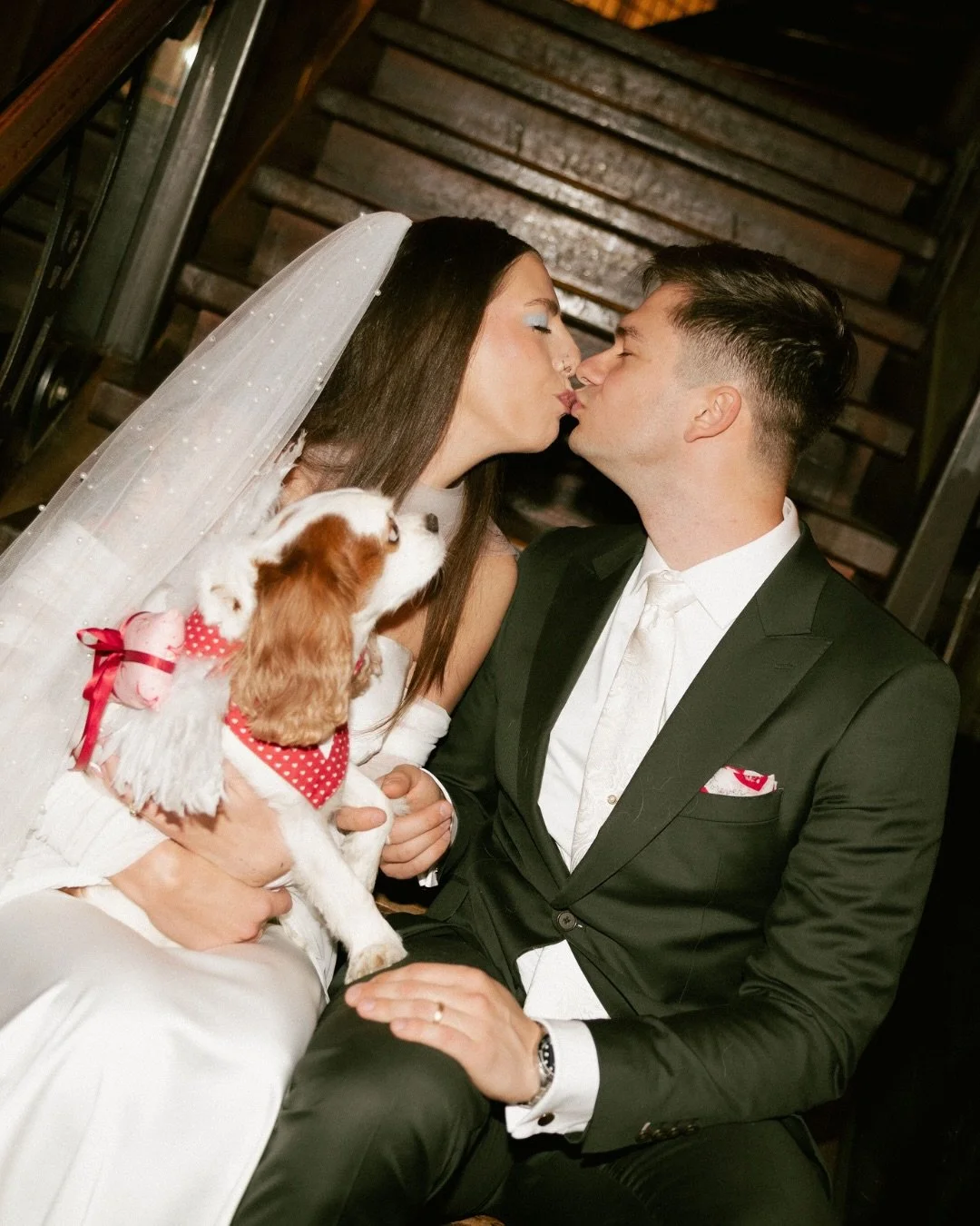 can&rsquo;t get over this love themed &amp; filled day between a&amp;b&eacute; bride anna &amp; julien, featuring @willowbywatters &amp; the cutest pup 🥺💗✨

congrats to the beautiful couple! 🥂

dress | comet by willowby by @watters via @aandbebrid