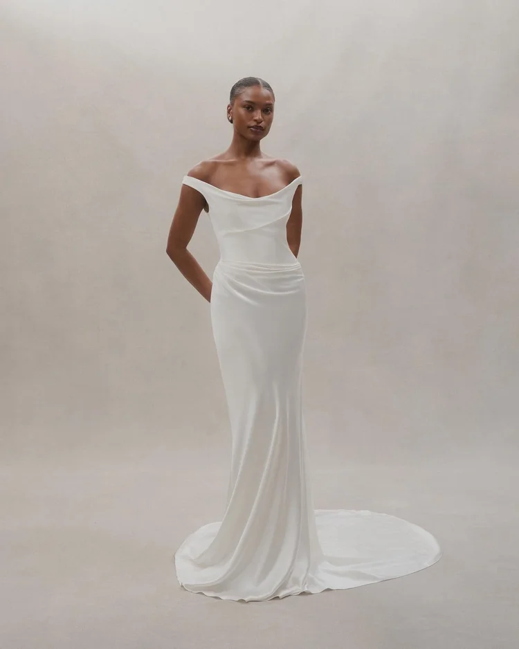designer wedding dresses in atlanta U-back wedding dress Atlanta