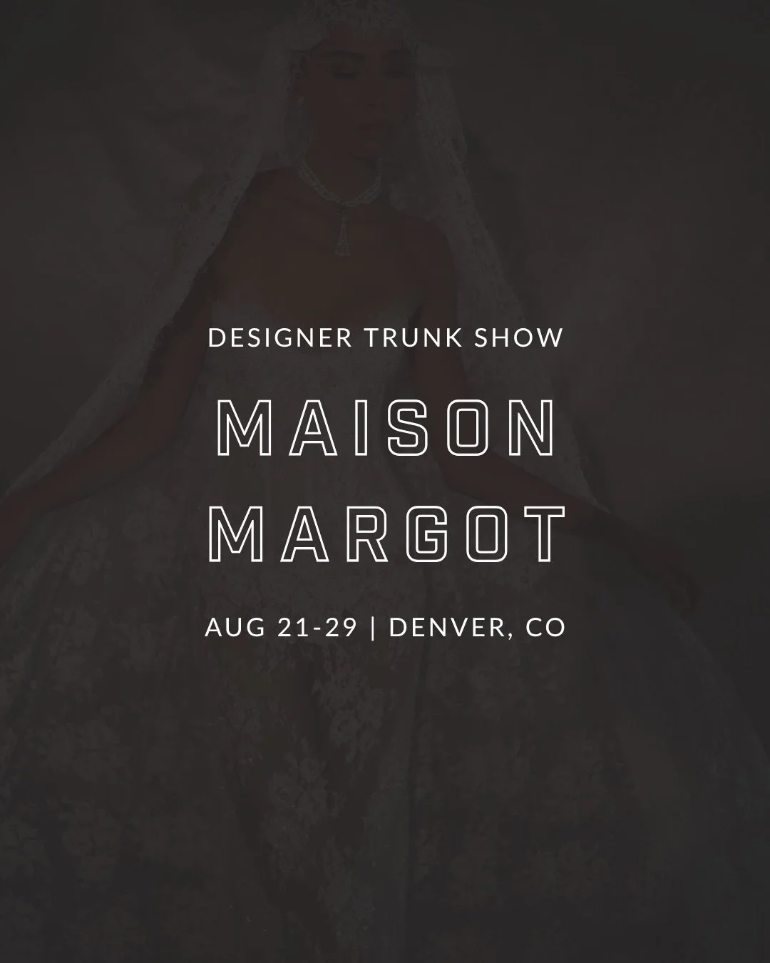 experience @maison_margot_official at anna b&eacute; colorado from august 21&ndash;29, during a guest trunk show you do not want to miss.

for one week only, explore the collage 2027 collection, where architectural structure meets romantic softness t