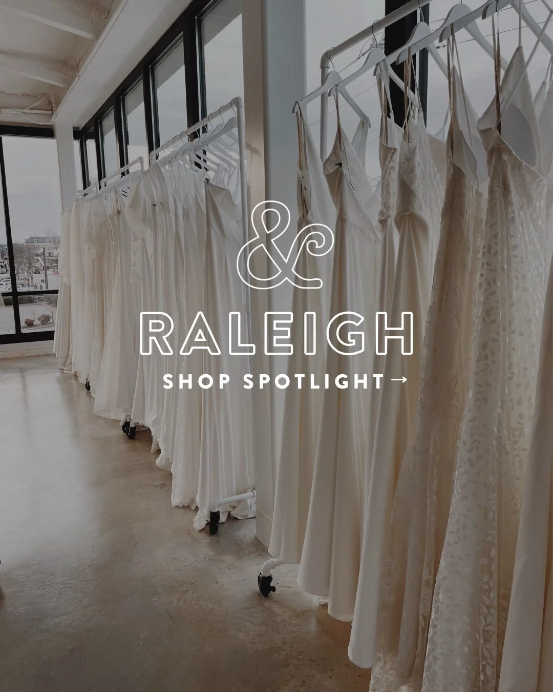 SHOP SPOTLIGHT: a&amp;b&eacute; raleigh ✨

located in the heart of downtown cary &amp; close to durham and chapel hill, you&rsquo;ll find a knockout collection of the best wedding dresses &amp; bridal accessories by top designers. you&rsquo;ll find t