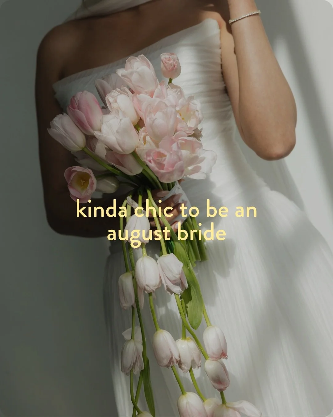 kinda chic to be an a&amp;b&eacute; bride 🤭✨ comment your wedding date below, we want to know! 

#kindachic #trend #bridal #wedding