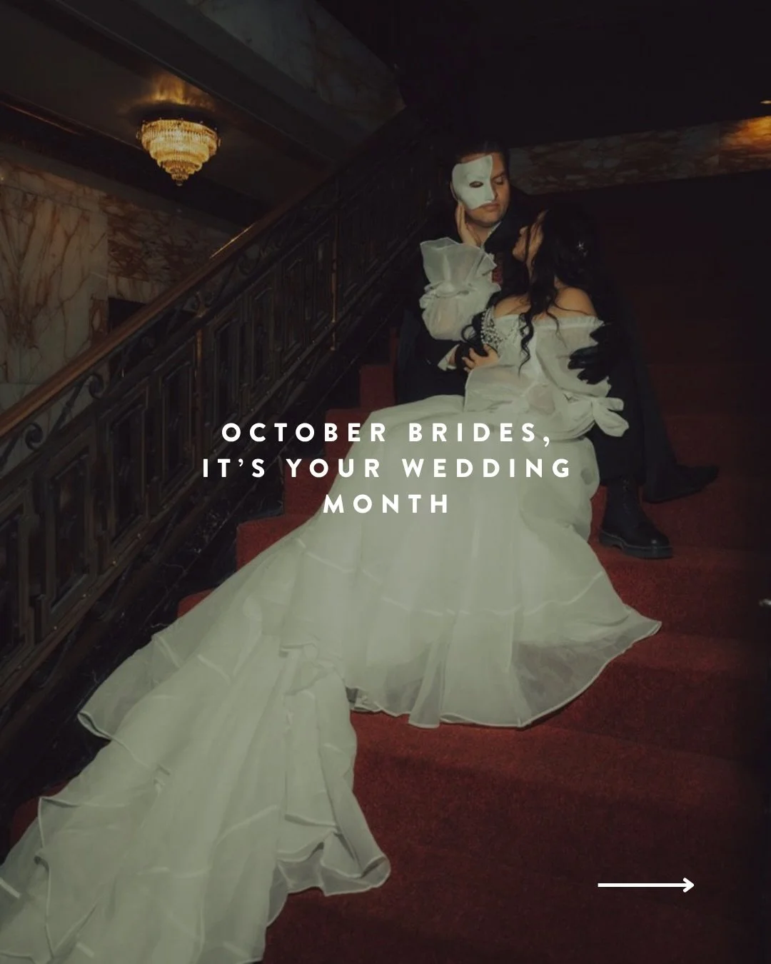 hey october brides, this one is for you! 🥂🍁🎃

how many days until your wedding? let us know in the comments! 

#octoberbride #octoberwedding #fallwedding #bridetobe #fallweddingvibe