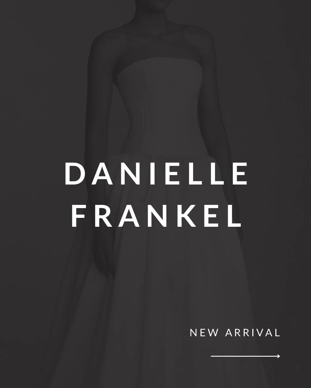 a new danielle frankel has arrived at anna b&eacute; colorado + we are in love 🖤

introducing emmet, a silk wool strapless drop waist ballgown. 

send this to your engaged bestie that loves danielle frankel 🕊️

#danielfrankel #danielfrankelcolorado