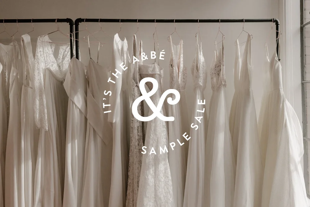 wedding dress sale and off-the-rack samples｜a&bé bridal shop