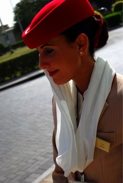 Zehra Fattah during her flying days