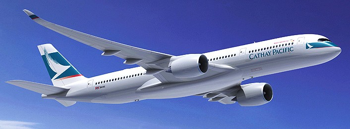 Cathay Pacific will deploy its new A350 for its new service to Tel Aviv. Credit: Cathay Pacific