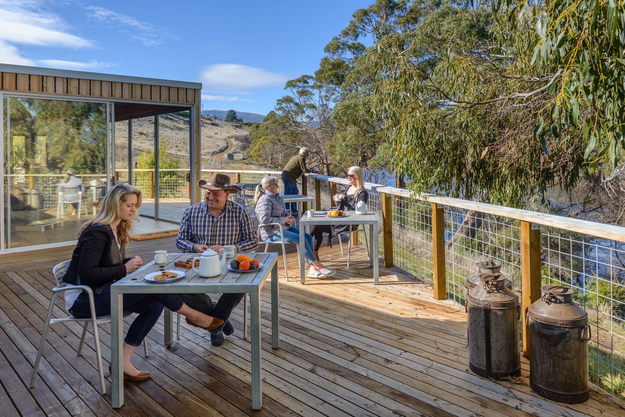 At Truffle Lodge, there is ample personal space, even in the company of others