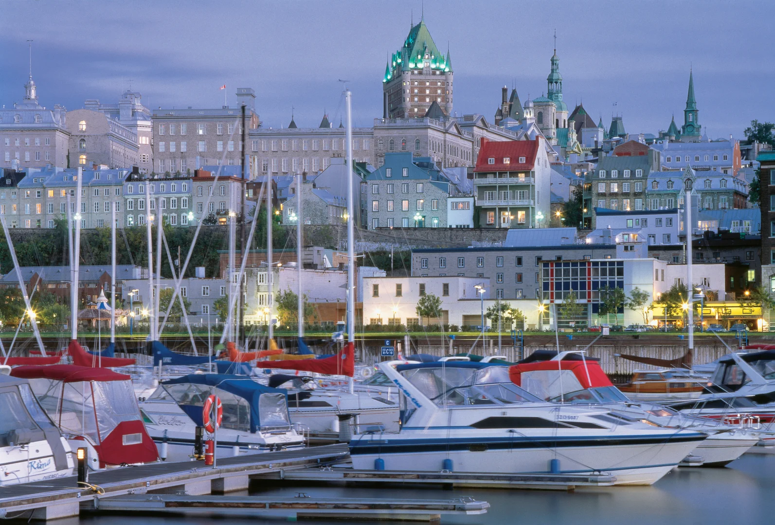 The Quebec City port. Credit: Luc-Antoine Couturier