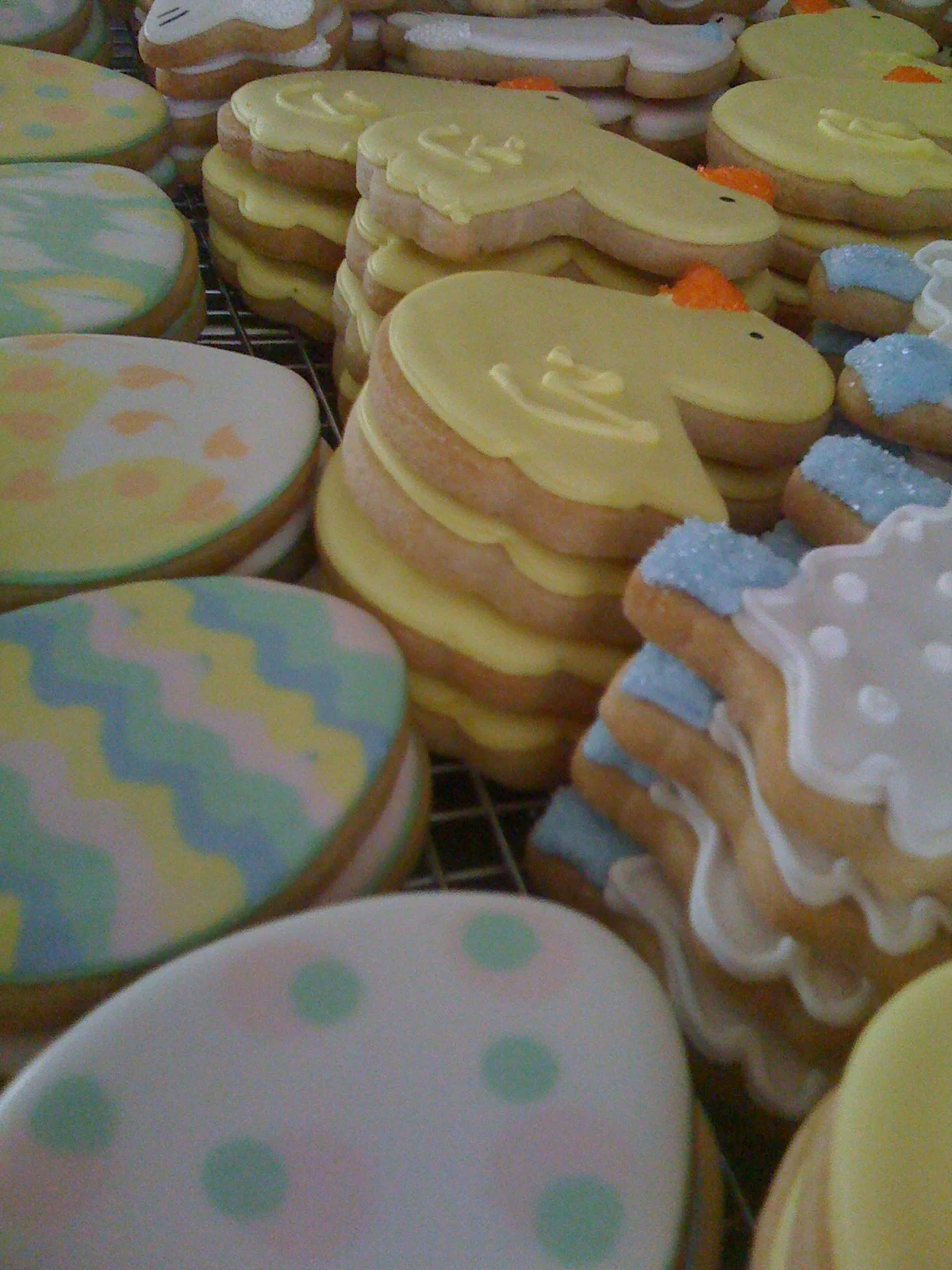 Stacked Easter Cookies
