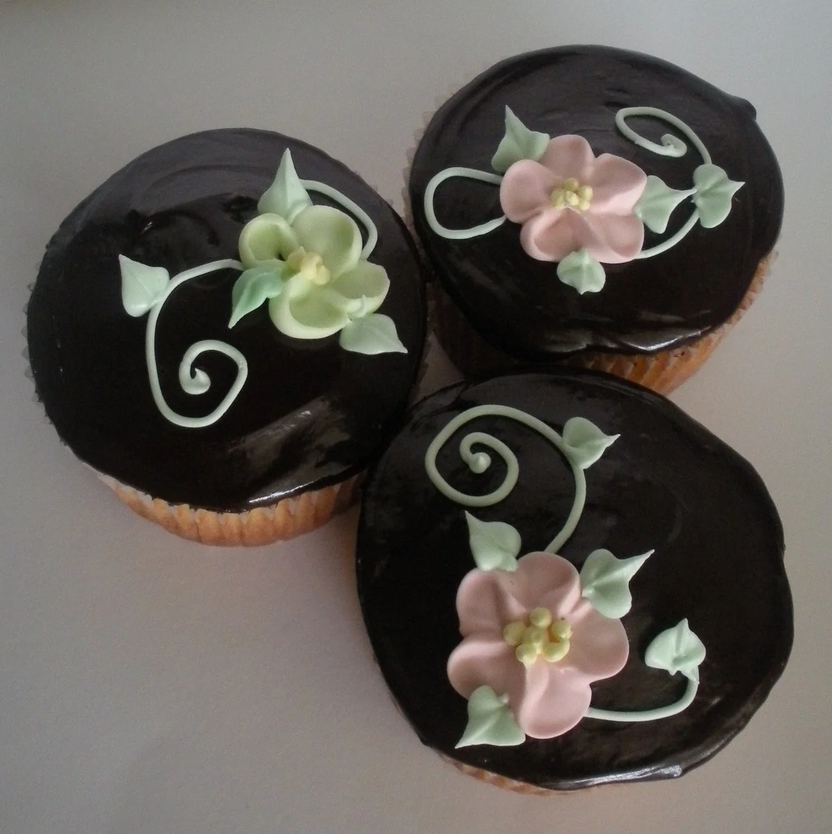 Chocolate Ganache Cupcakes