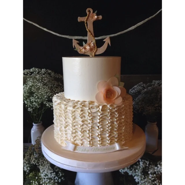 Nautical Baby Shower Cake