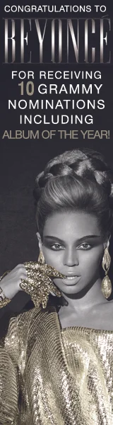 Beyonce Grammy Web Banner