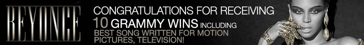 Beyonce Web Banner 2