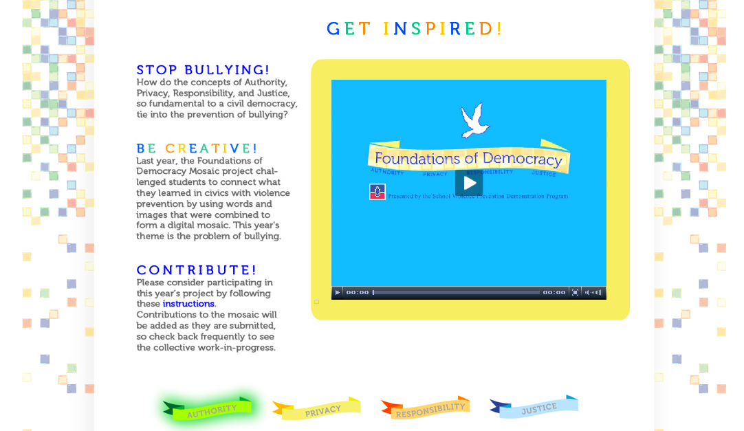 Foundations Of Democracy Website Detail 2