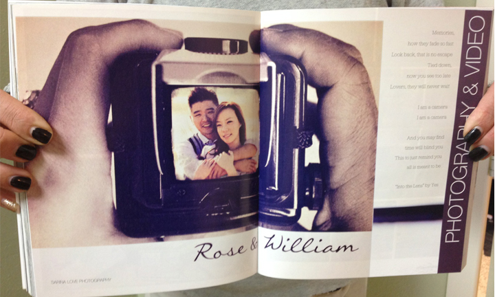 Wedding Invitation: Featured In Ceremony Magazine