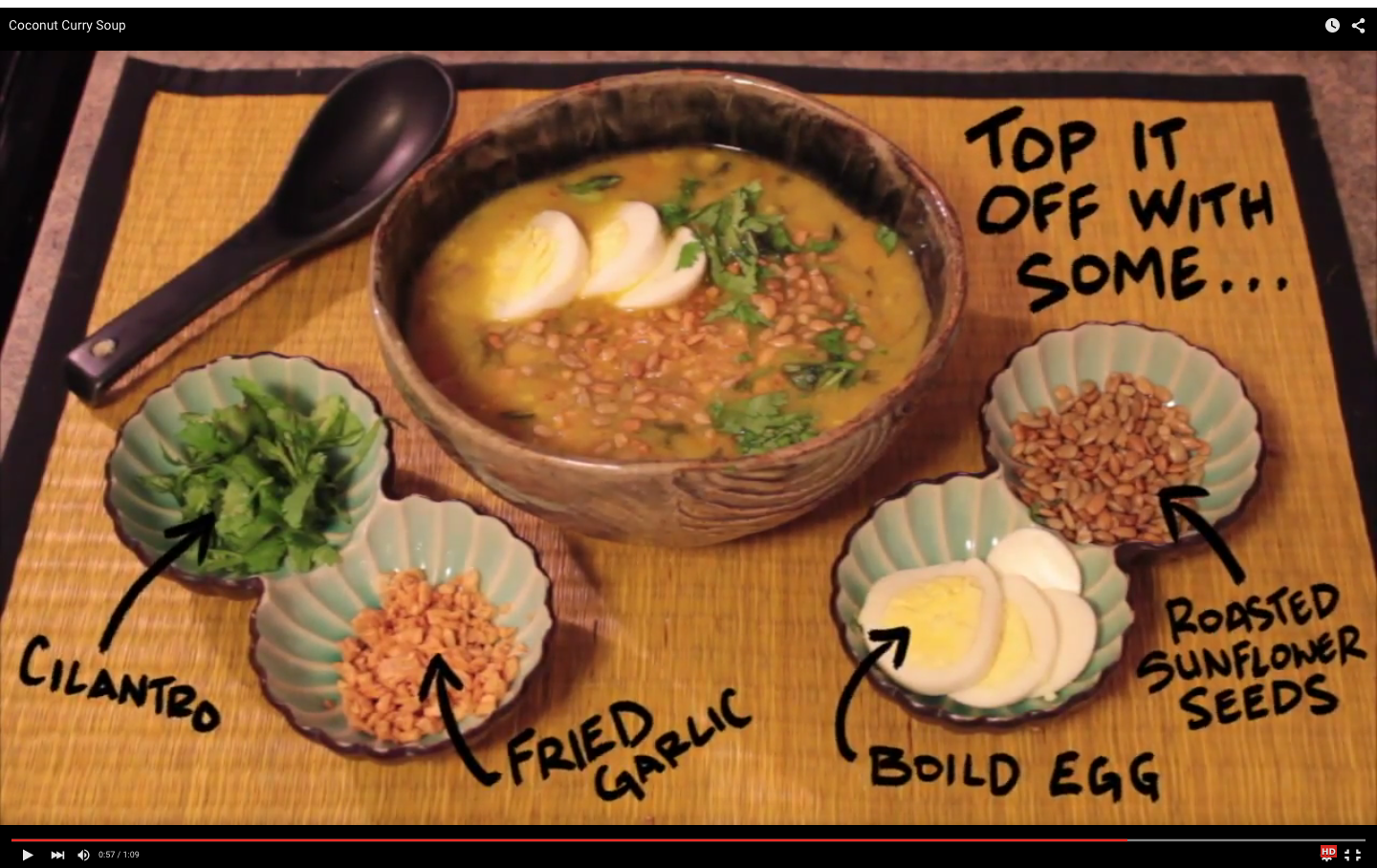 Coconut Curry Soup