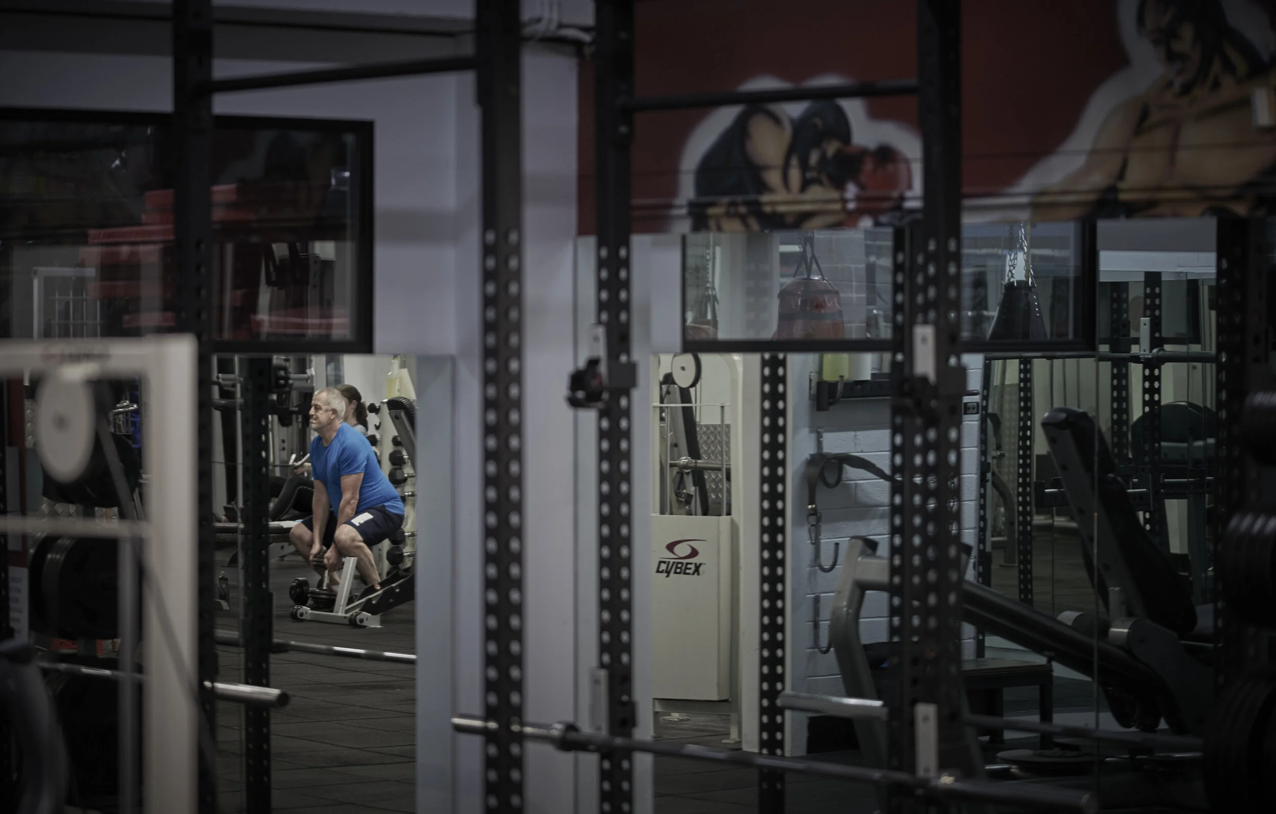 Working out in the Youth Gym