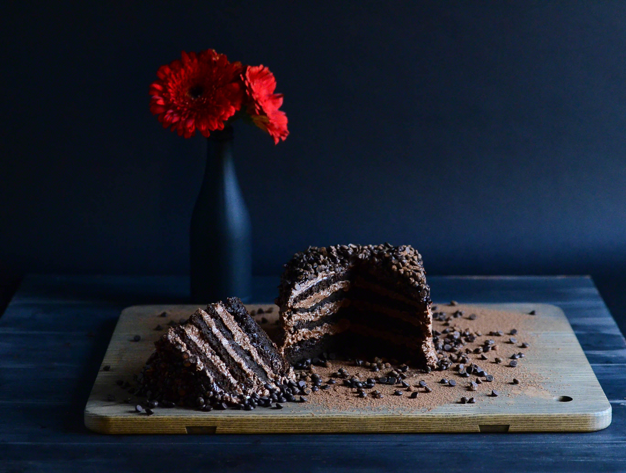 Chocolate Dream Birthday Cake(Vegan & GF) | Seed Plant Water Grow