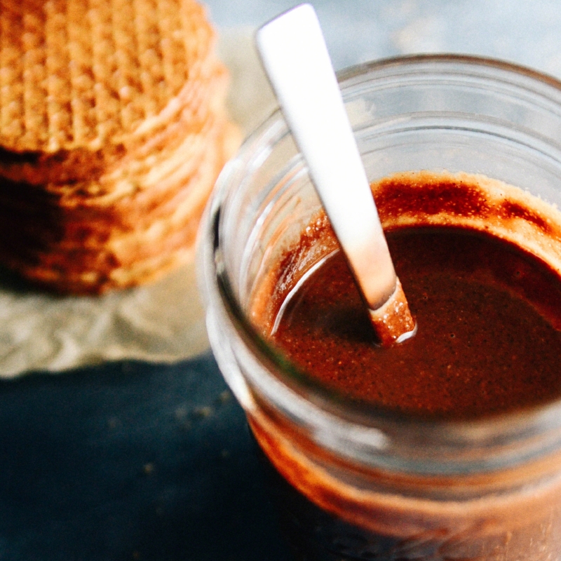 Graham Waffle Wafers and Raw Cacao Hazelnut Butter S'mores | Seed Plant Water Grow