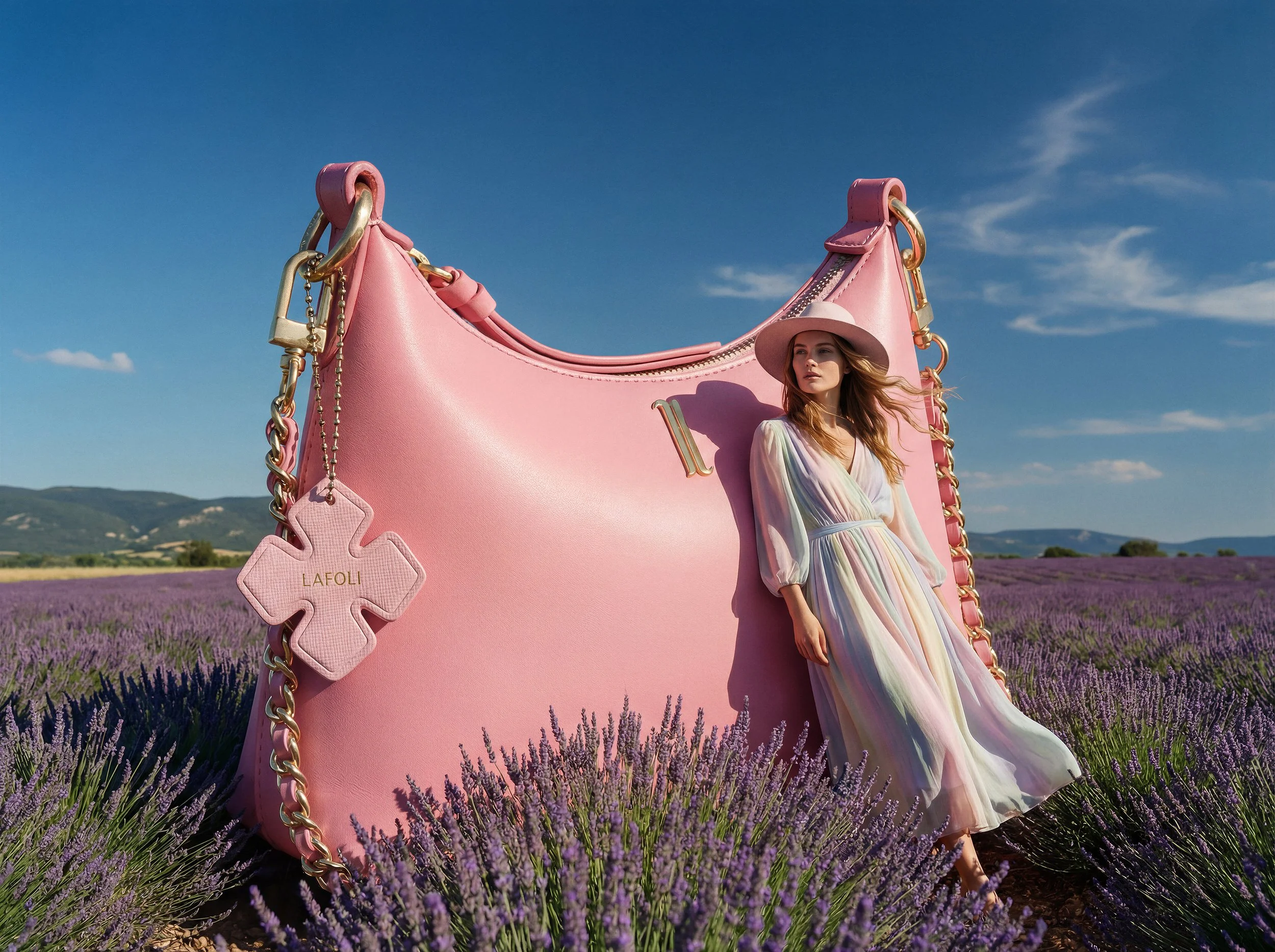 ai-product-imagery-lafoli-pink-shoulder-bag-lavender-field.jpg