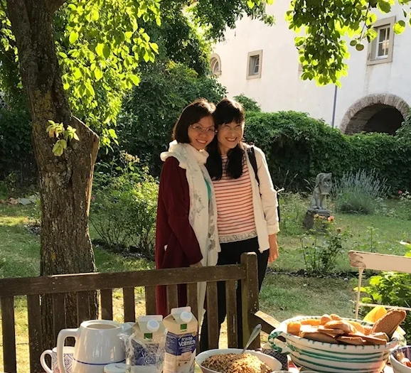 Vicky Deng and Tomoko Mino at Schloss Seehaus Castle