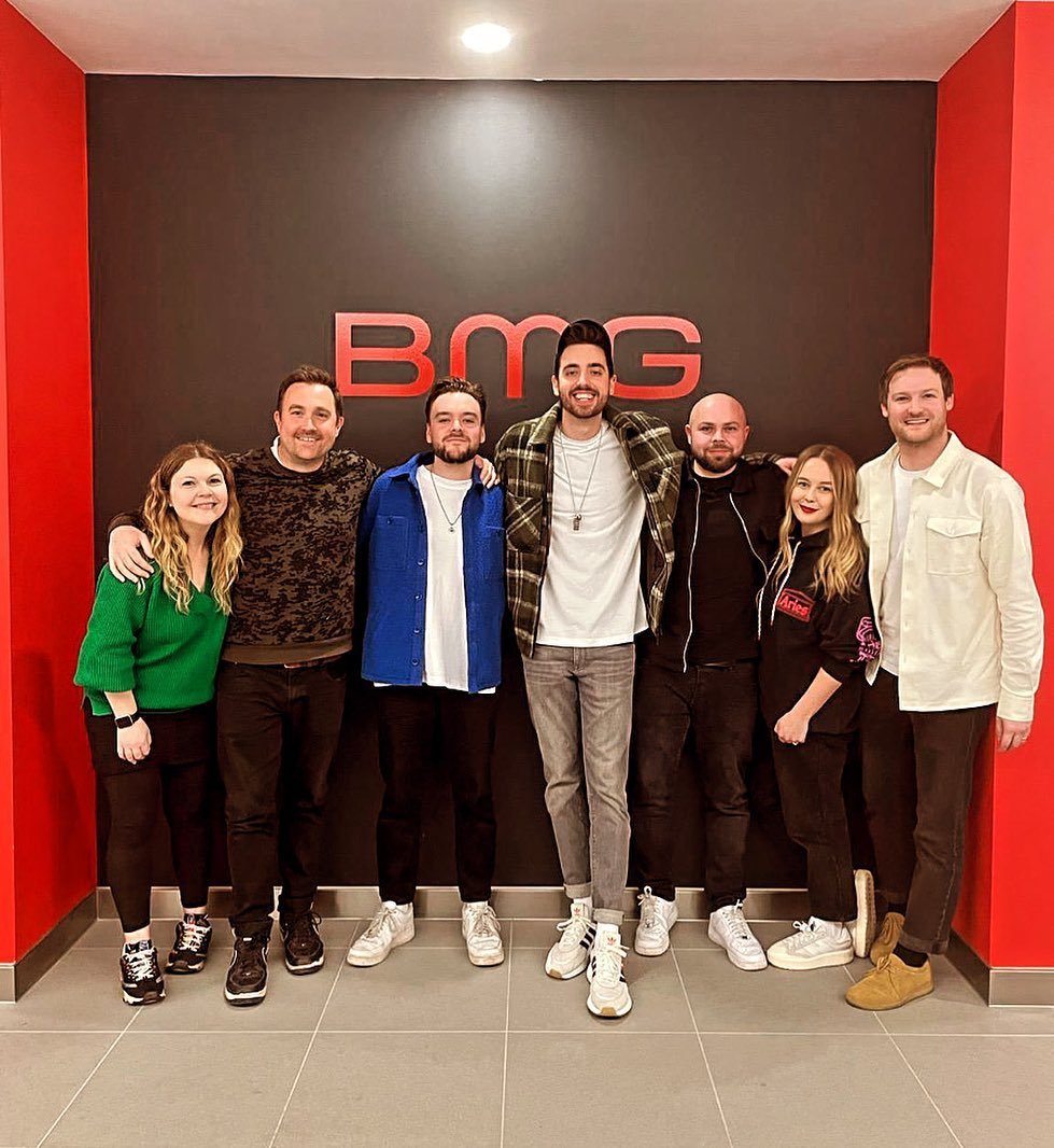 Congrats to @thenocturns lads on signing to @bmguk . They have some big songs in the pipeline and deserve all the success. 📣🥳✍️