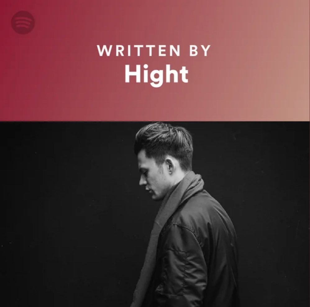 Congrats to @thisishight for his official @spotify writers page 💪💥Thanks to @spotifyuk @noteable and @bmguk
