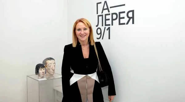 Maria Sokolova , owner of the Gallery 9/1.
