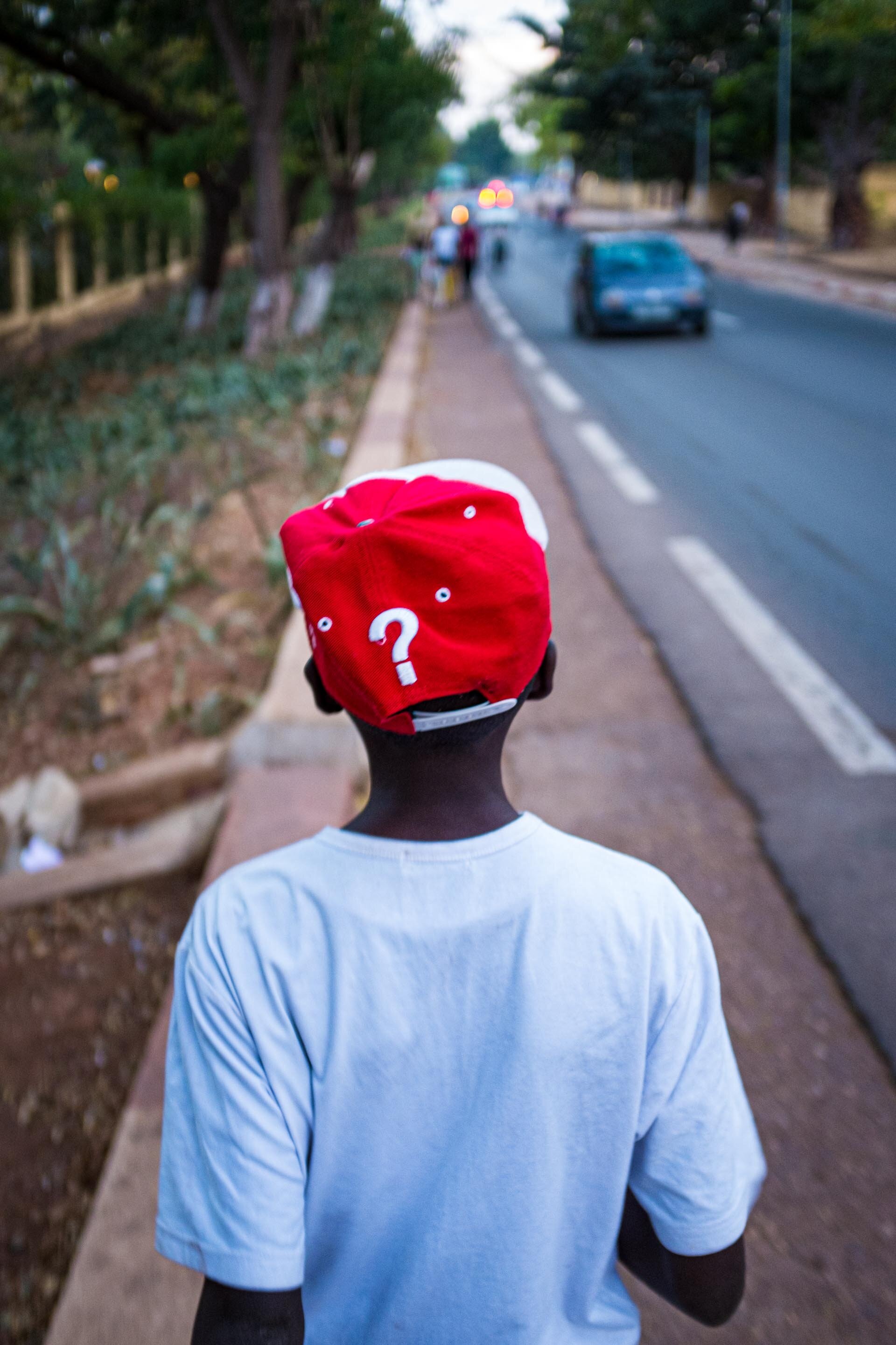 La jeunesse veille au "grain", Bamako, Mali, 2014.