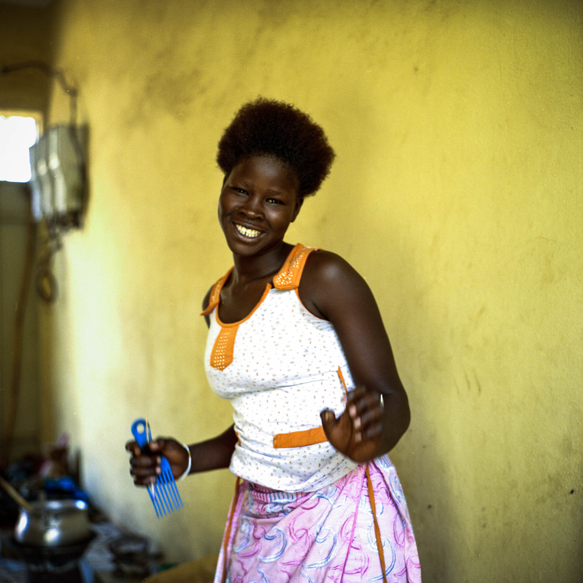 La jeunesse veille au "grain", Bamako, Mali, 2009.