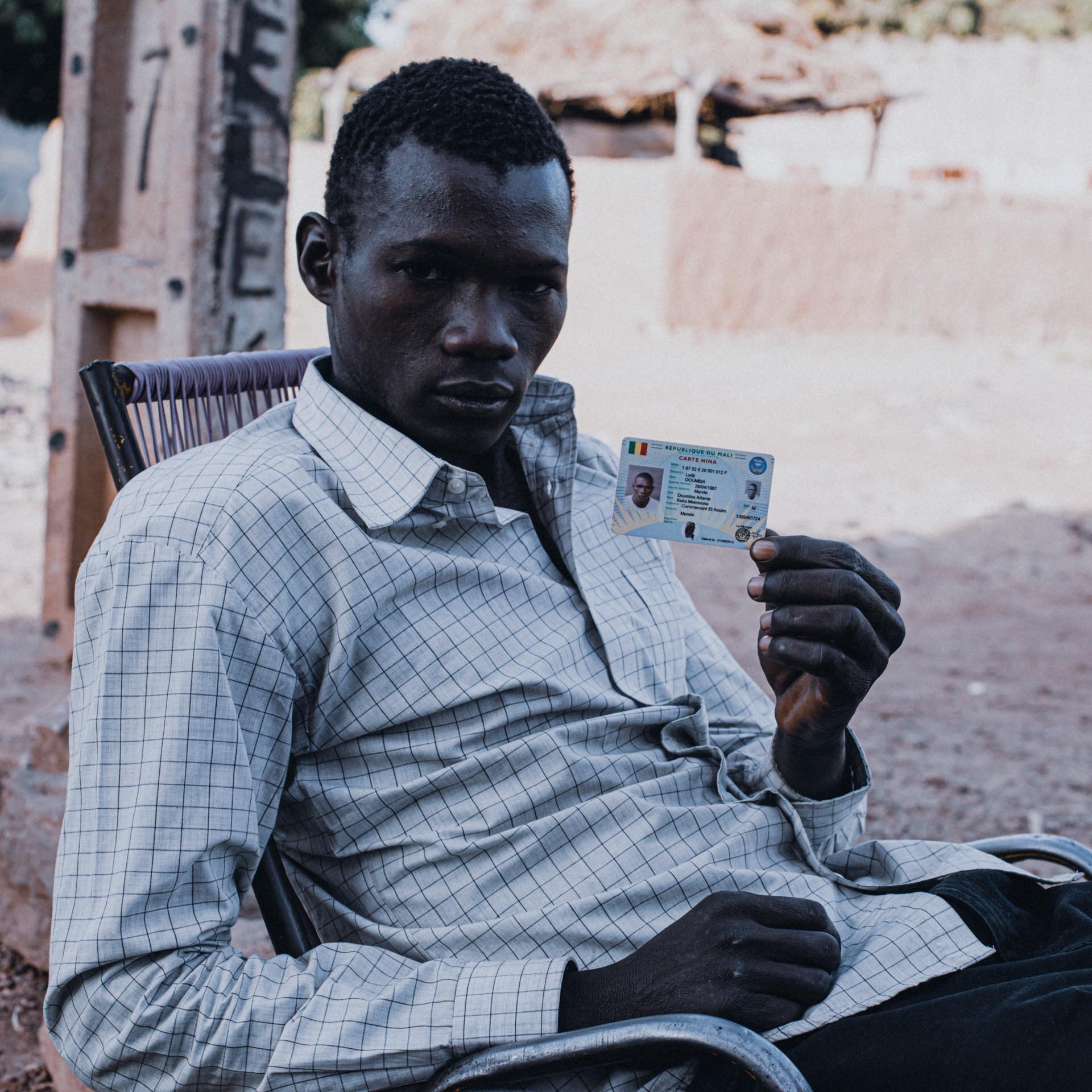 La jeunesse veille au "grain", Bamako, Mali, 2013.