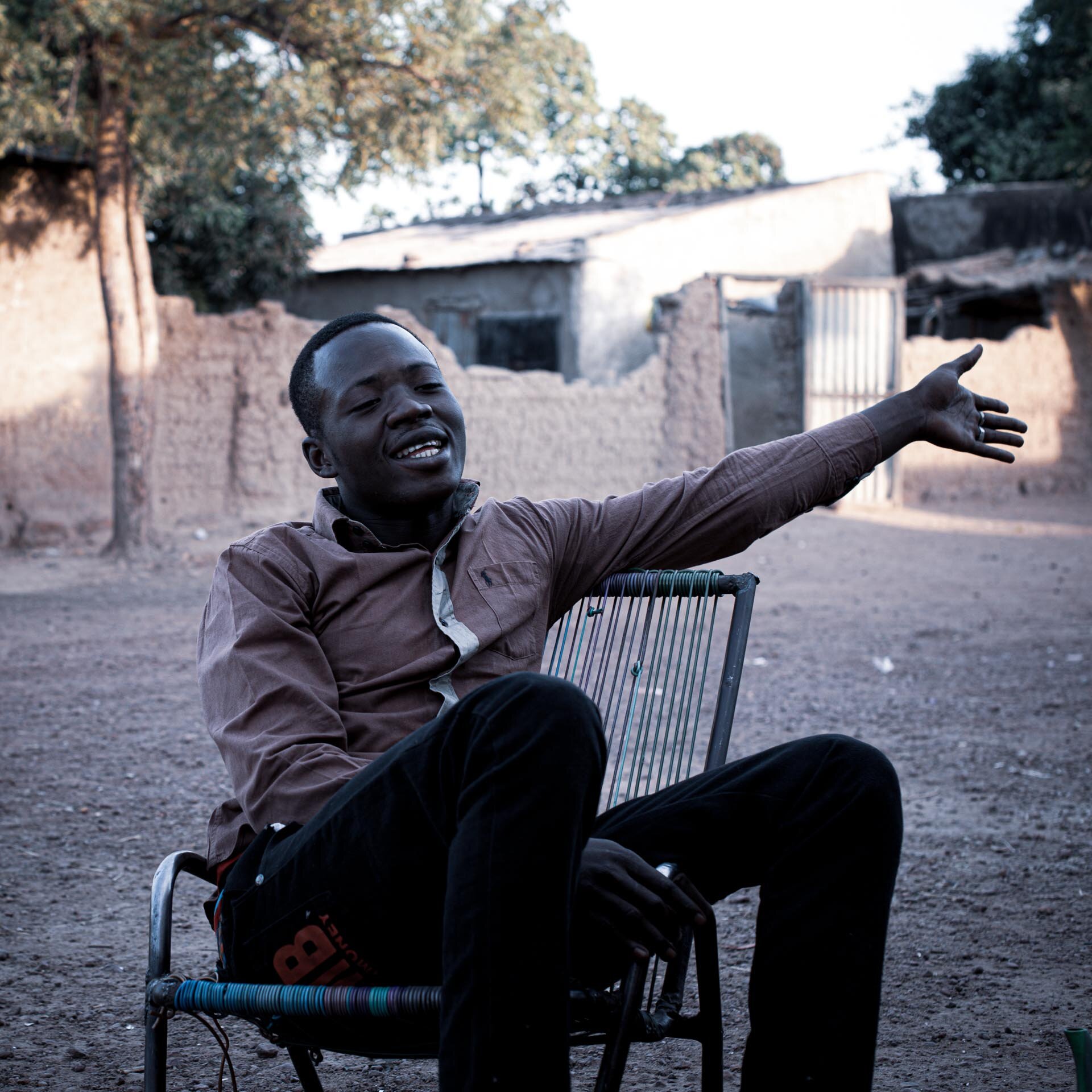 La jeunesse veille au "grain", Bamako, Mali, 2013.