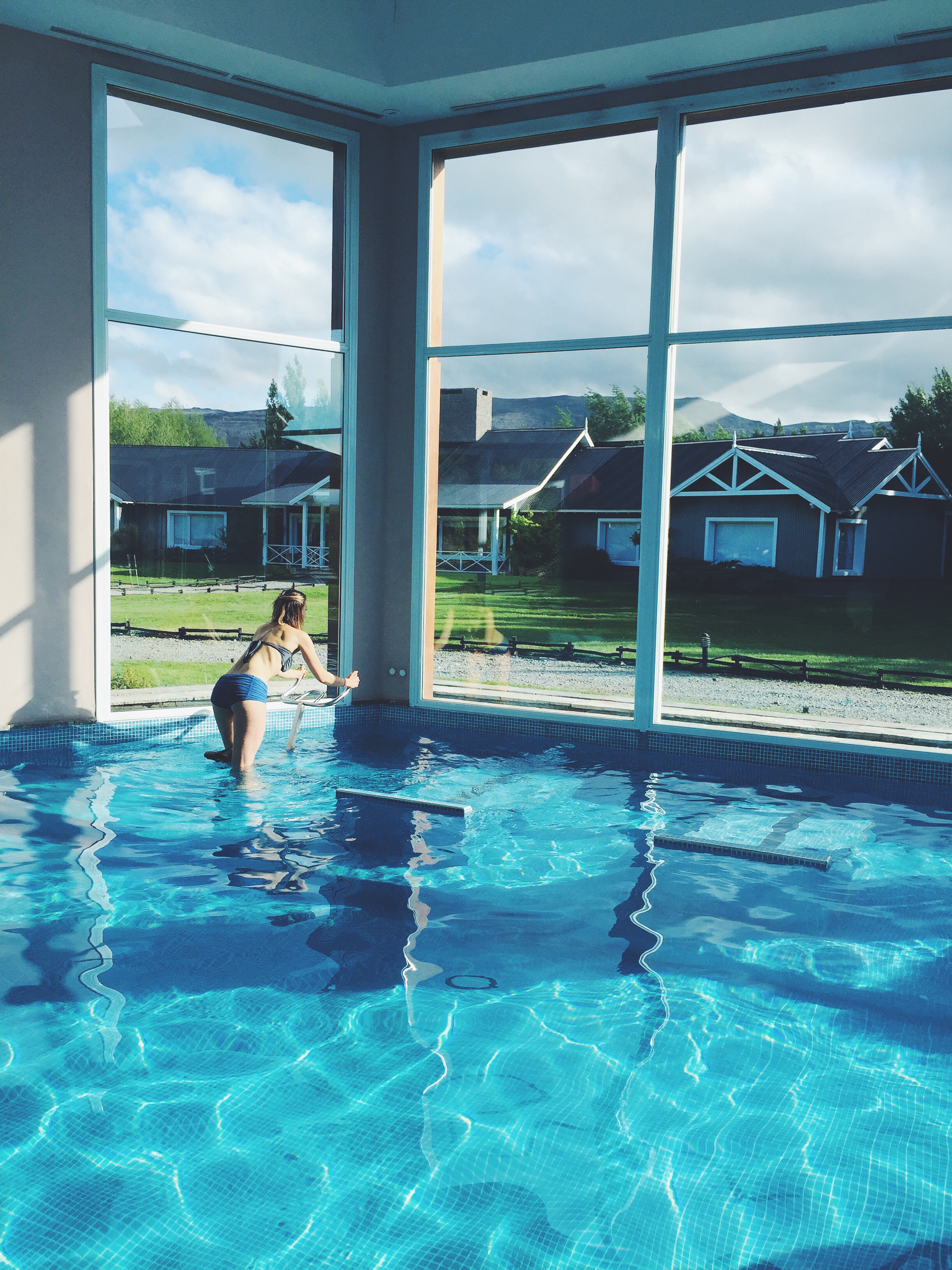 The pool at Los Sauces 